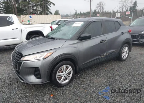 2021 Nissan Kicks S Xtronic Cvt из США, поврежденный, VIN 3N1CP5BV3ML466659